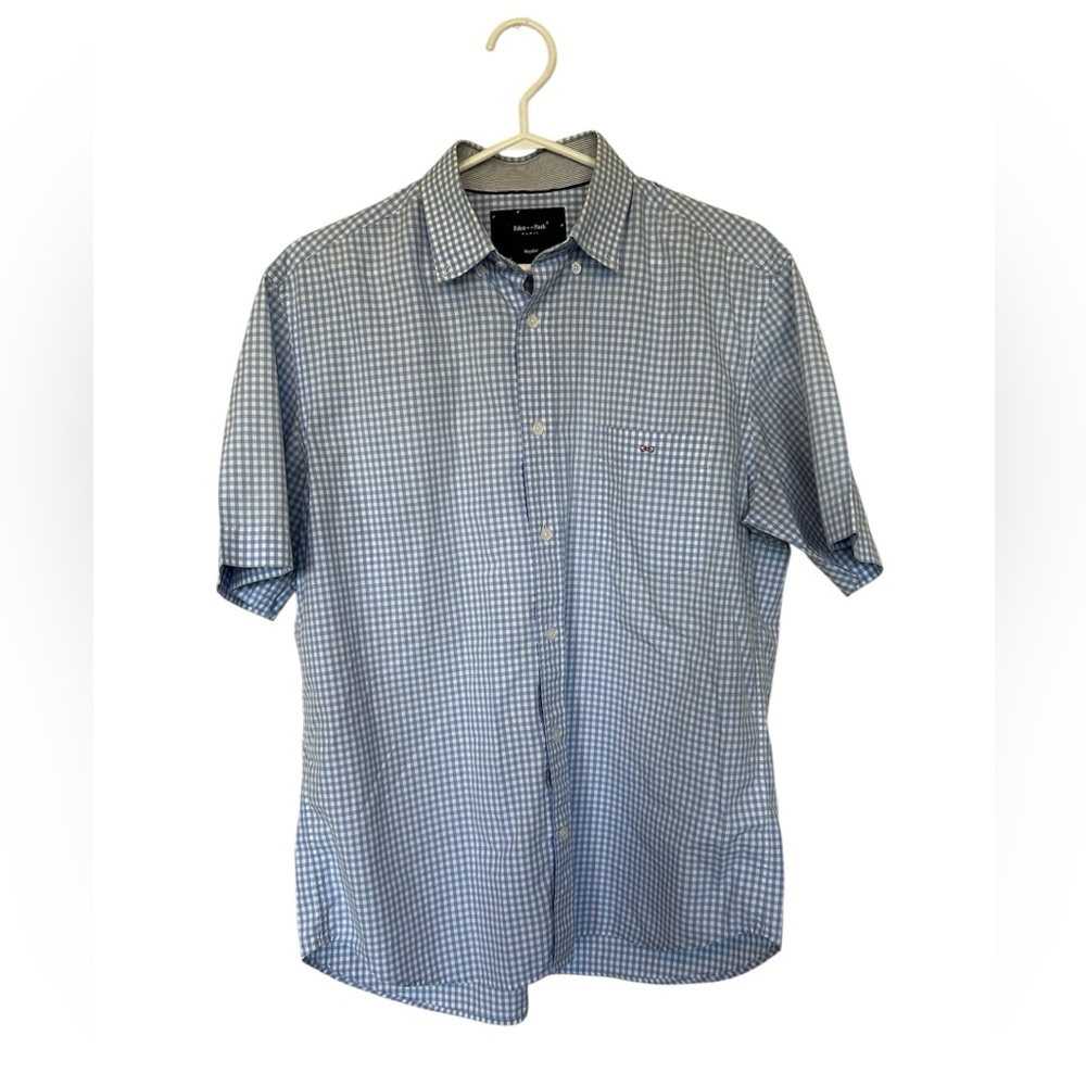 Eden Park Paris Gingham Shirt Size L